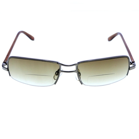 Liz Claiborne  Dark-Gray Designer Semi-Rimless-Sun main image 4
